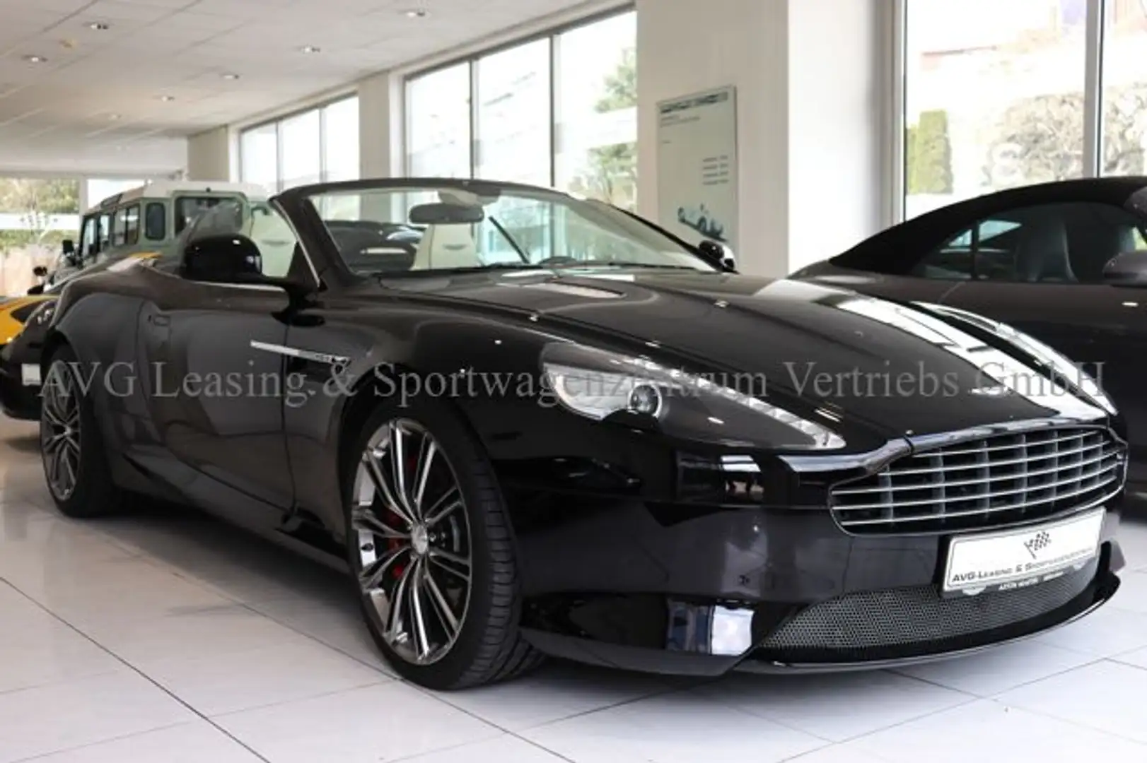 Aston Martin DB9 Volante V12 6.0l/orig.14'KM/1. Hd/DT/Keramik Negru - 1
