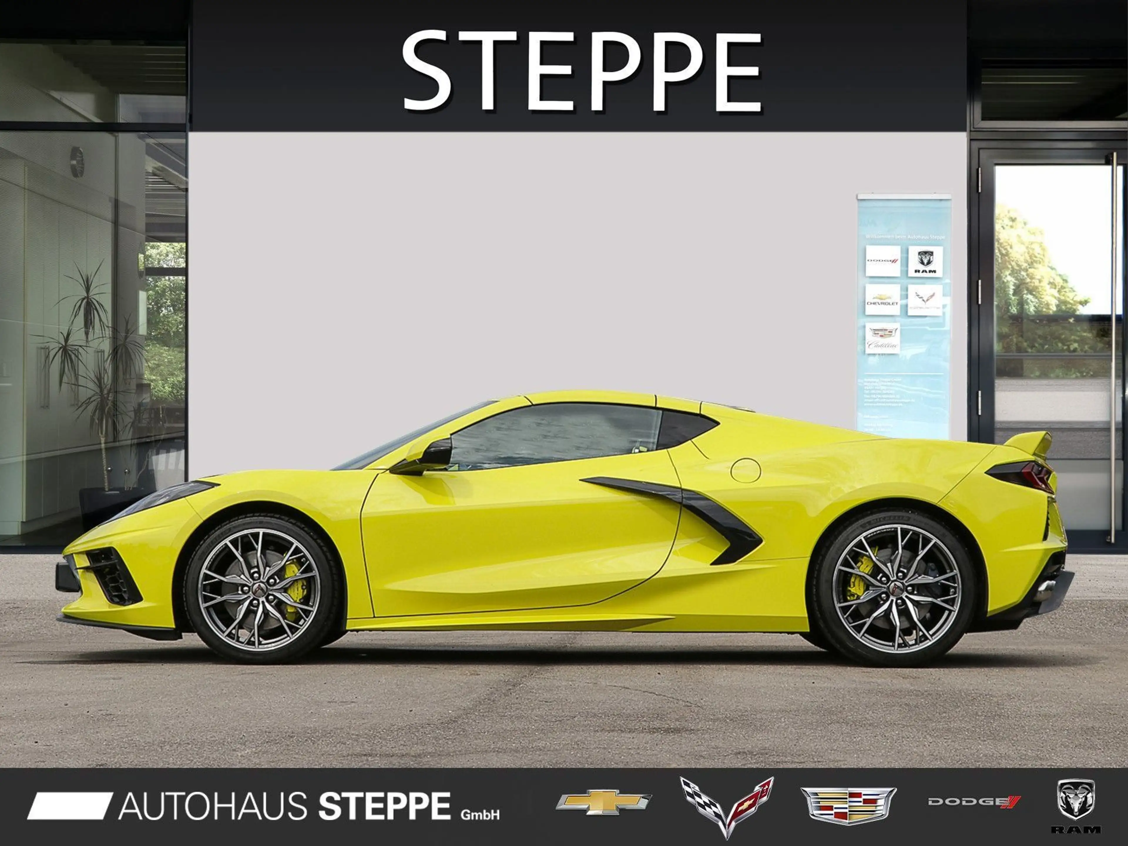 Corvette C8 Stingray Coupe 6,2 V8 3LT Europamodell STEPPE — photo 2