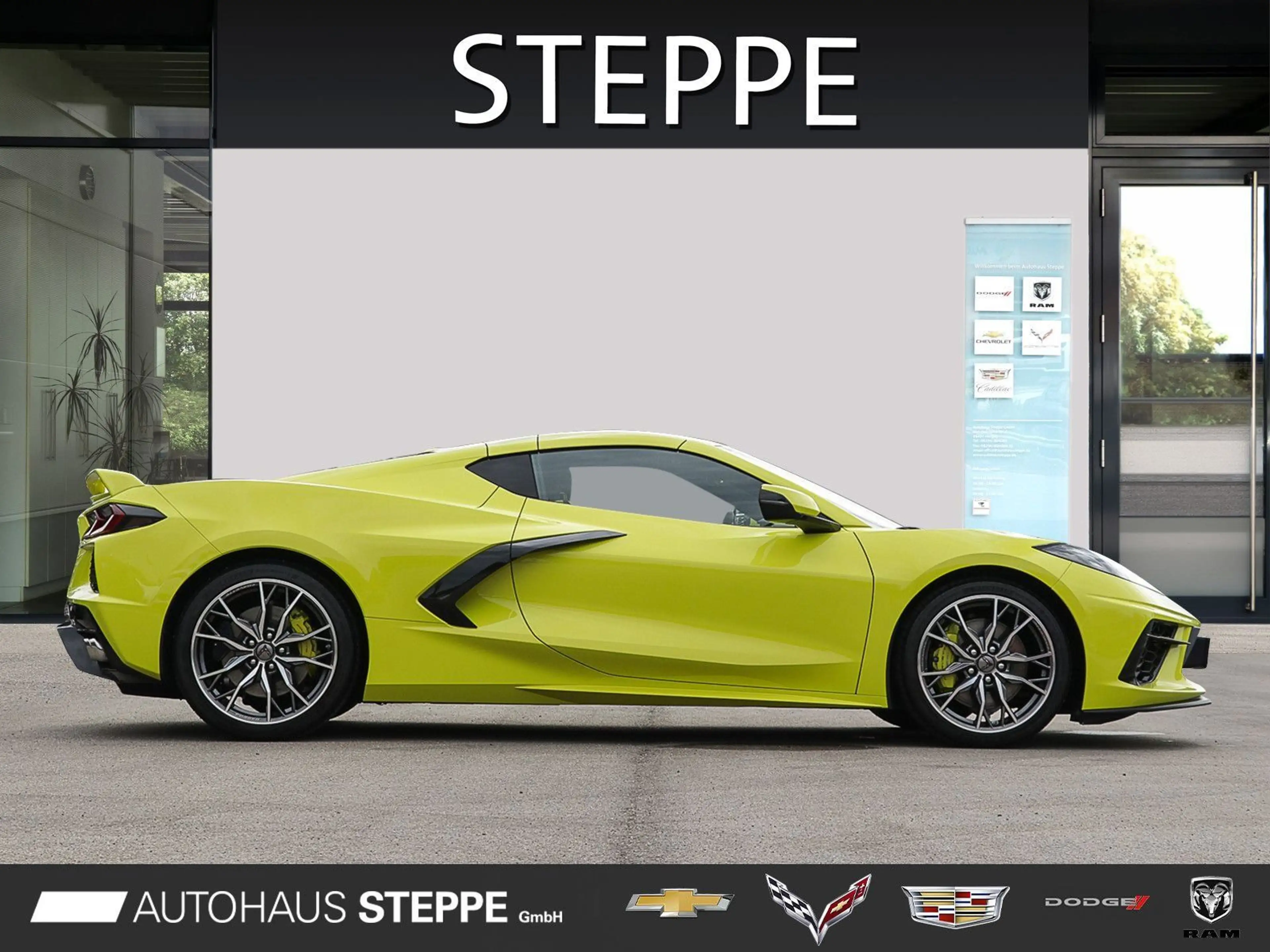 Corvette C8 Stingray Coupe 6,2 V8 3LT Europamodell STEPPE — photo 3