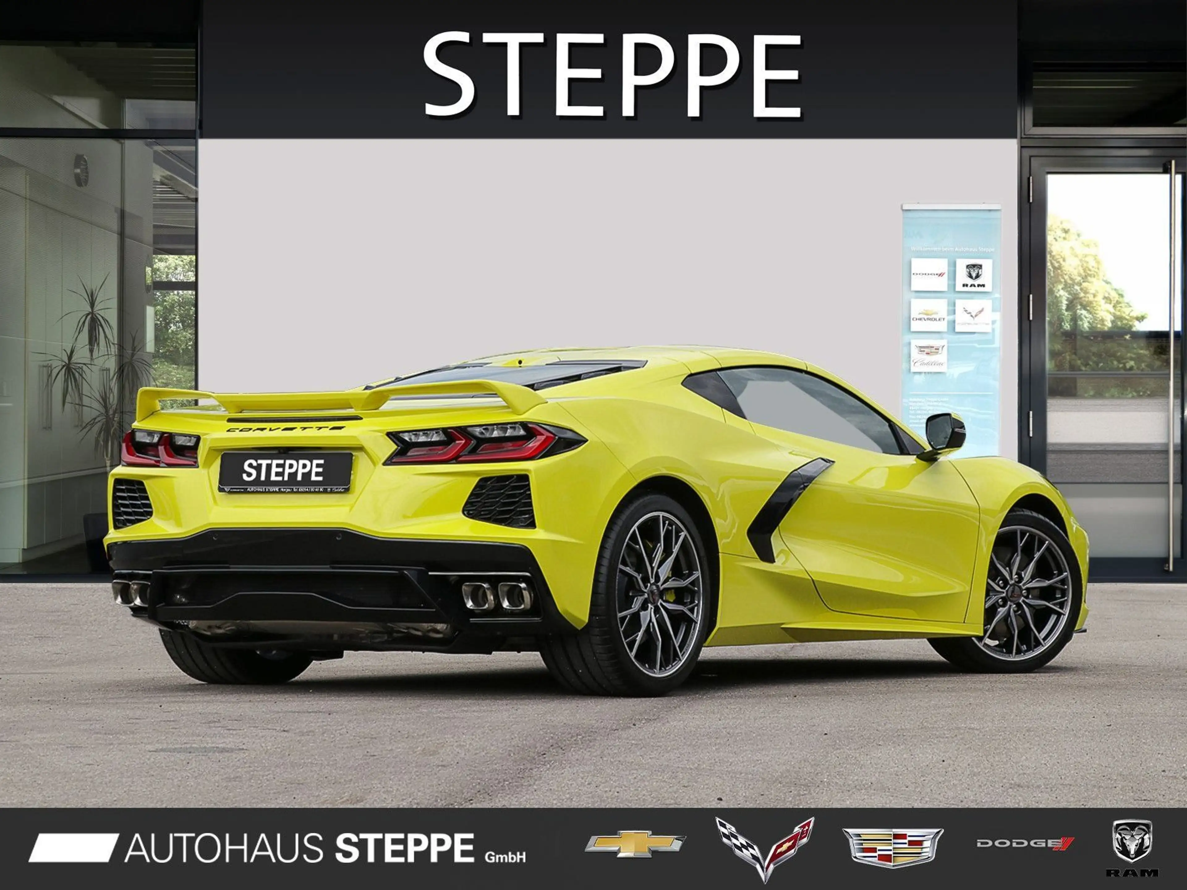Corvette C8 Stingray Coupe 6,2 V8 3LT Europamodell STEPPE — photo 4