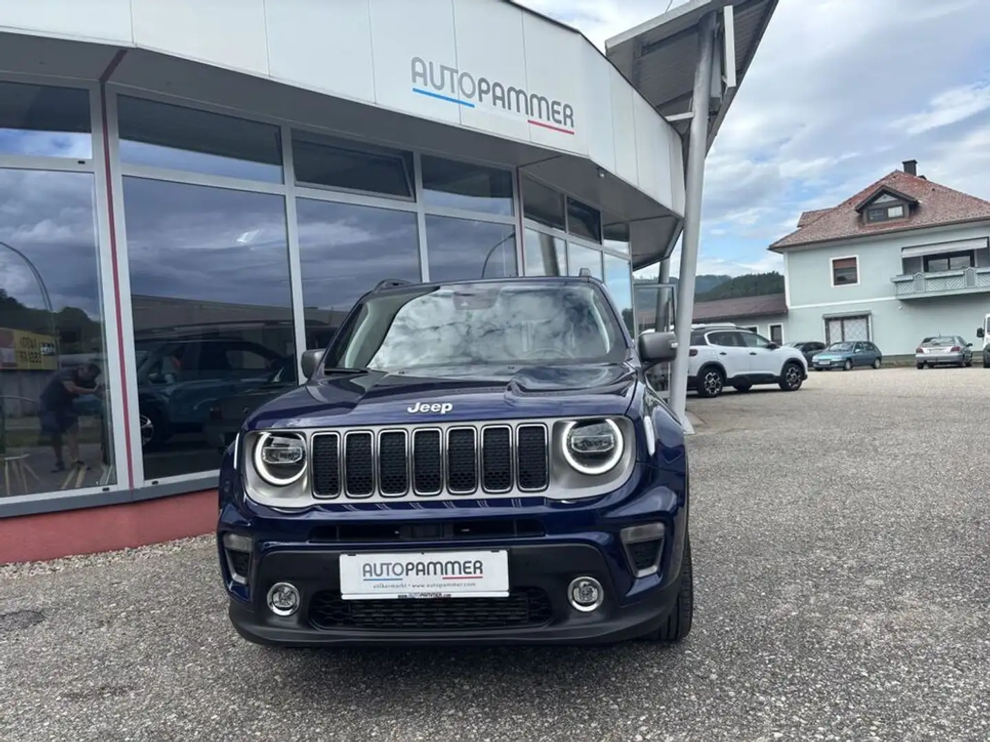 Jeep Renegade 1,6 Multijet Limited FWD Blau - 1