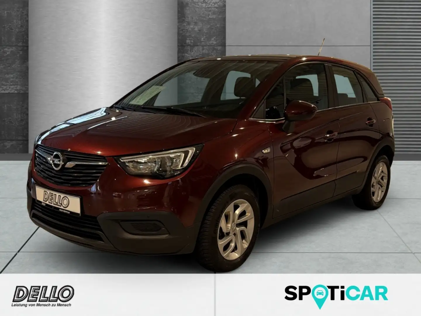Opel Crossland X Edition 1.2T AHK-abnehmbar Parkpilot vo+ hi Klima Braun - 1
