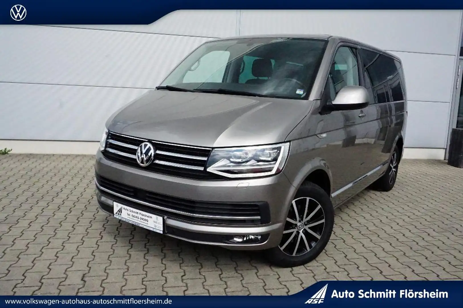 Volkswagen T6 Multivan "Generation SIX"2,0 l TDI 7-Gang-DSG Navi,LED,AHK Beige - 1