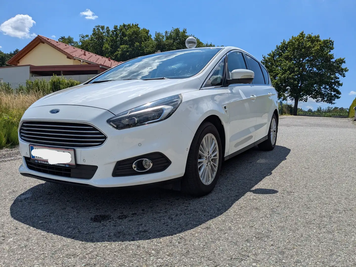 Ford S-Max Titanium 2.0 TDCi Auto-Start/Stop Aut. Weiß - 1