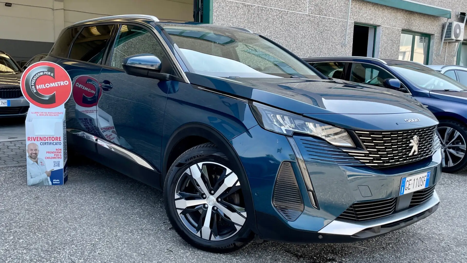 Peugeot 5008 BlueHDi 130 S&S EAT8 Allure Pack Blu/Azzurro - 1