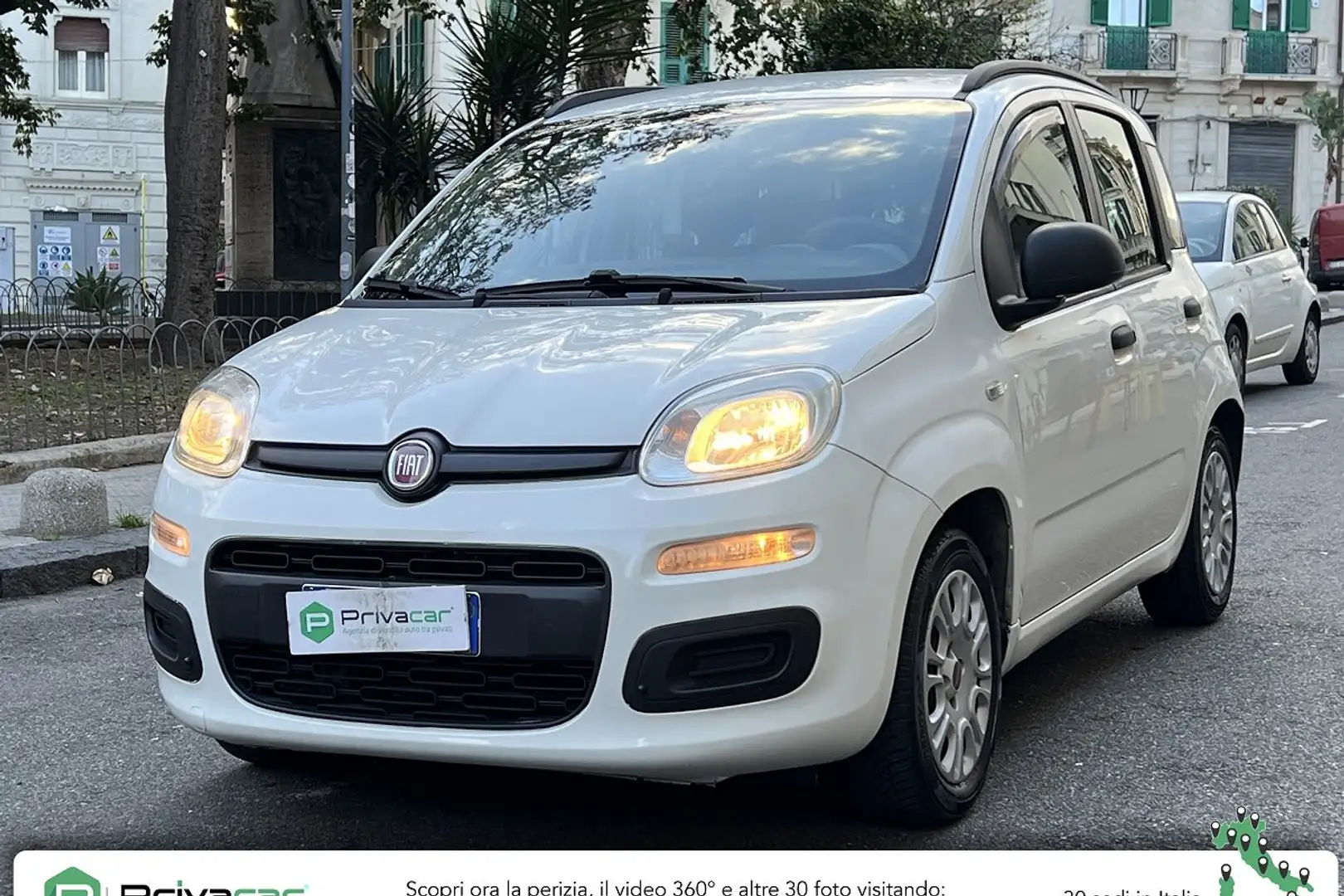 Fiat Panda Panda 1.3 MJT S&S Lounge Blanc - 1