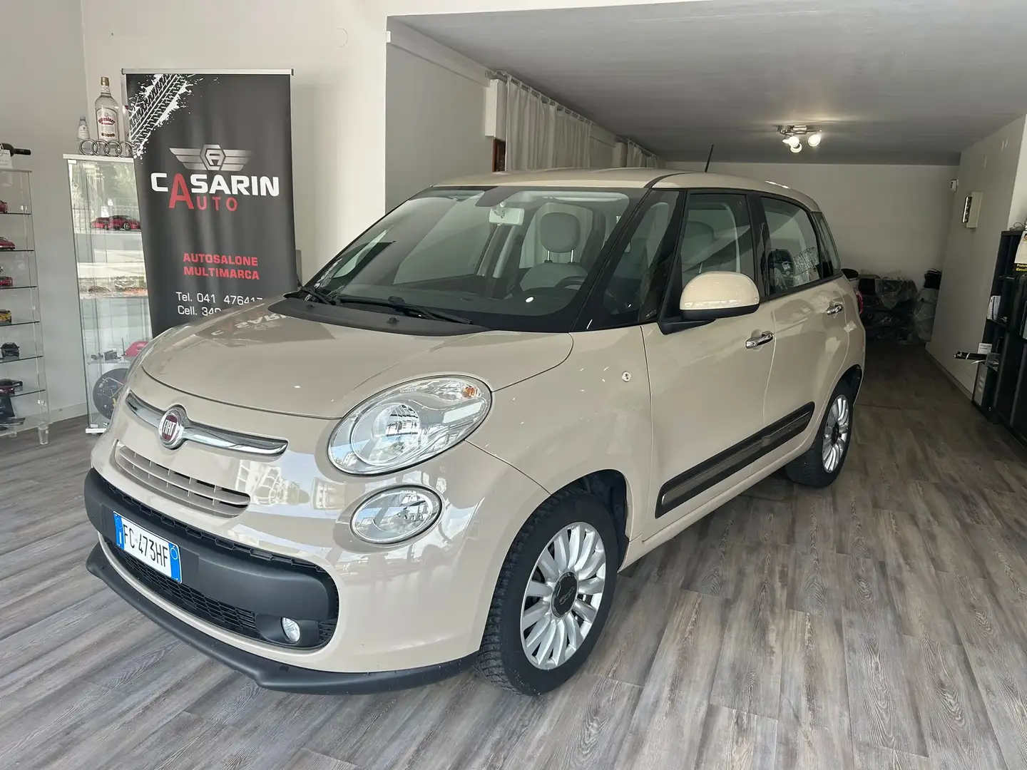 Fiat 500L 500L1.3 mjt Lounge 85cv Beige - 1