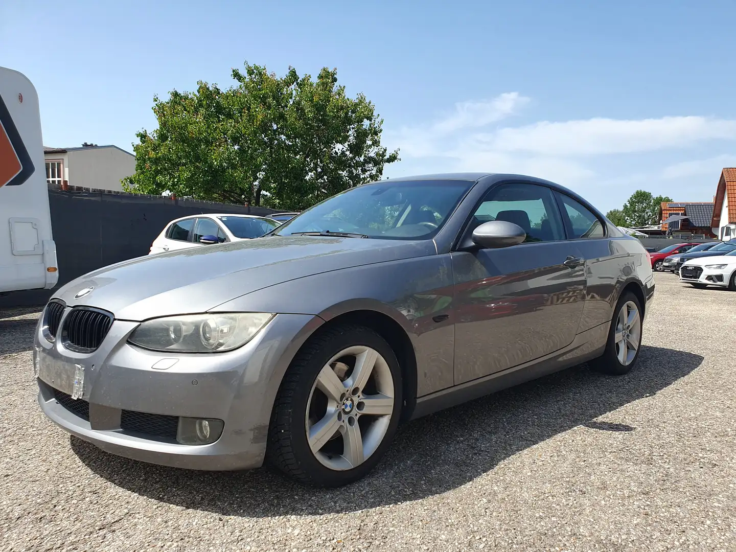BMW 320 320d Coupe NAVI, PDC vo. u. hi. ,USB Grigio - 1