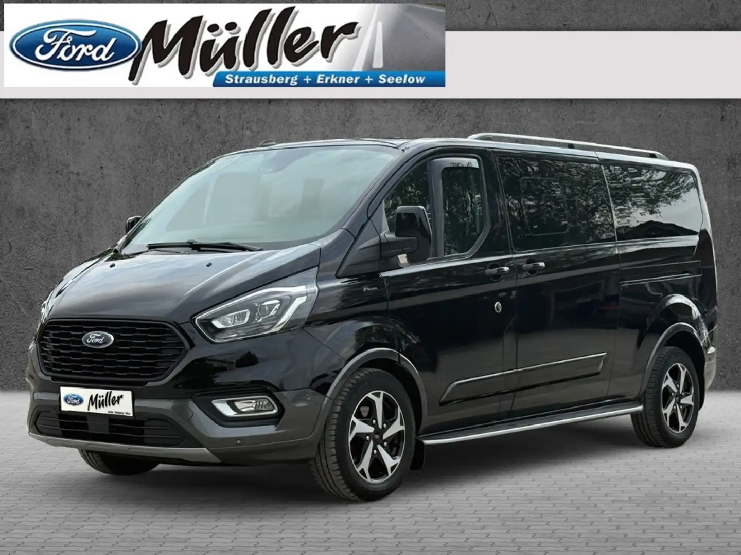 Ford Tourneo Custom L2 Active 2.0 TDCi Xenon Standheizung Schwarz - 1