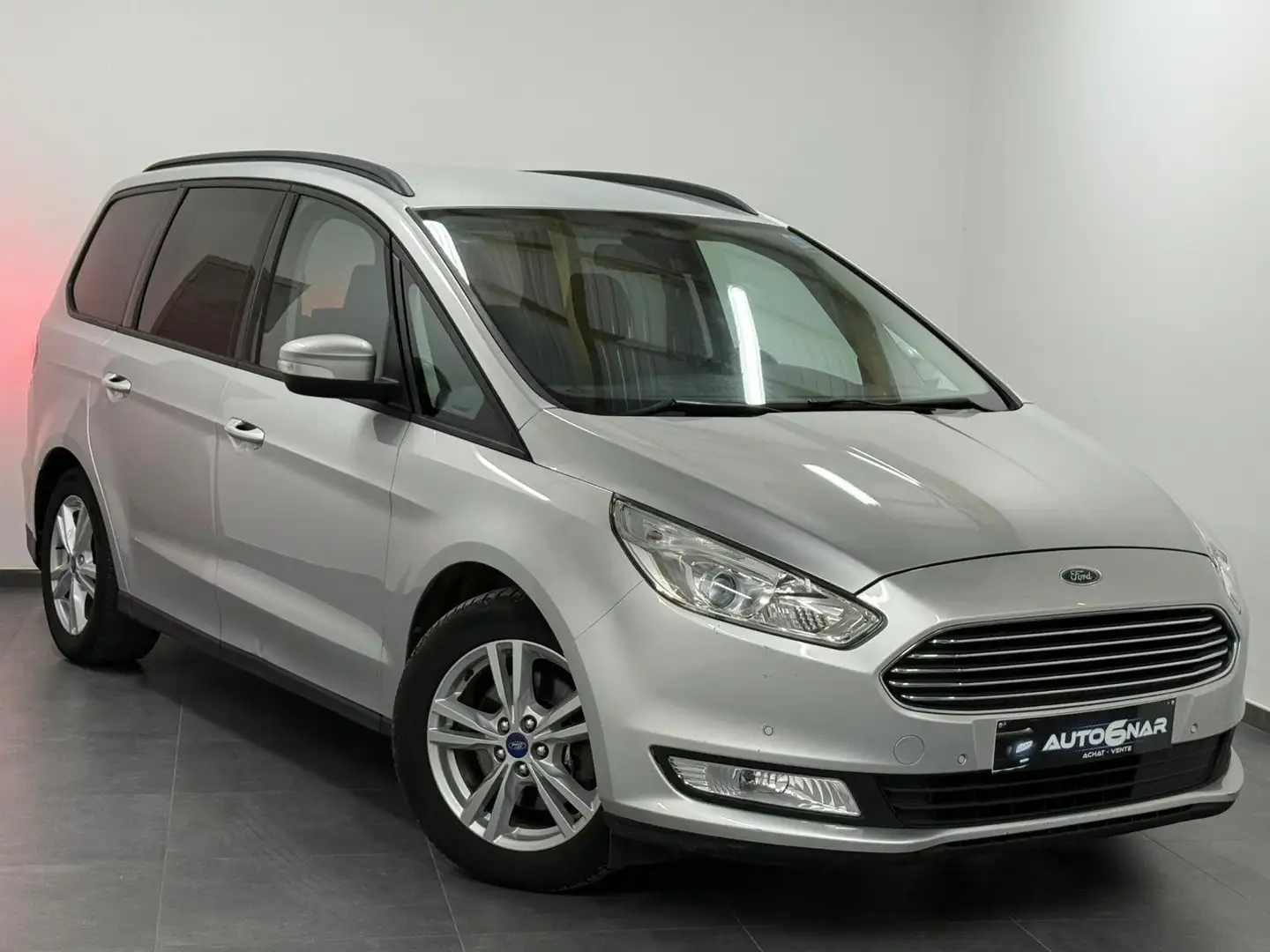 Ford Galaxy 2.0 TDCi 7pl - Euro 6b - Navi - Airco - 1erMain Gris - 1
