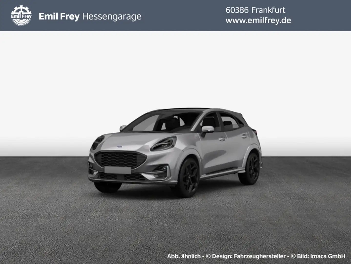 Ford Puma 1.0 EcoBoost Hybrid Aut. ST-LINE Argent - 1