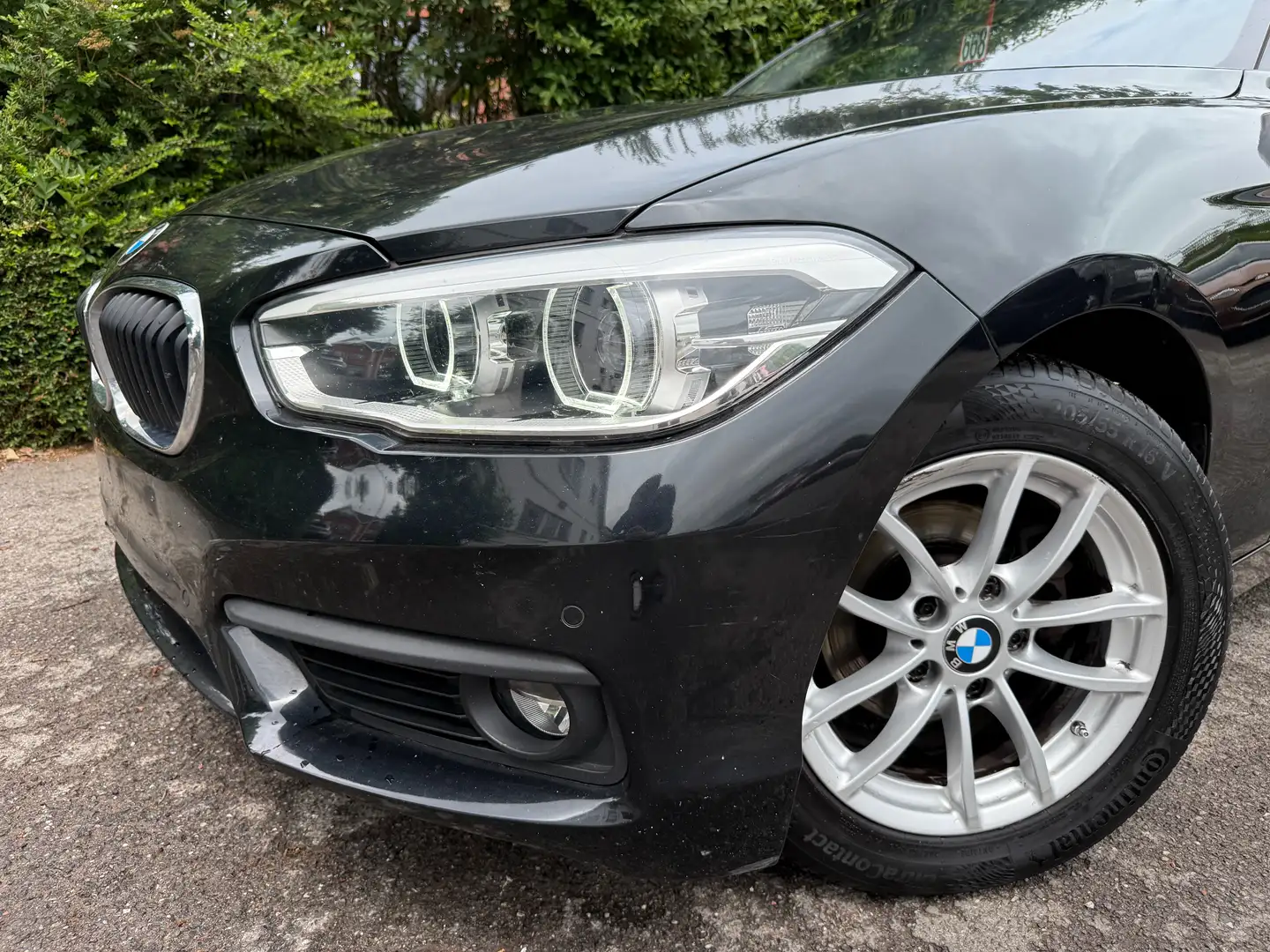 BMW 118 d+NAVI PRO+TOIT OUVR+CUIR+AIRCO+SIEG ELEC+LED+E 6B Noir - 2