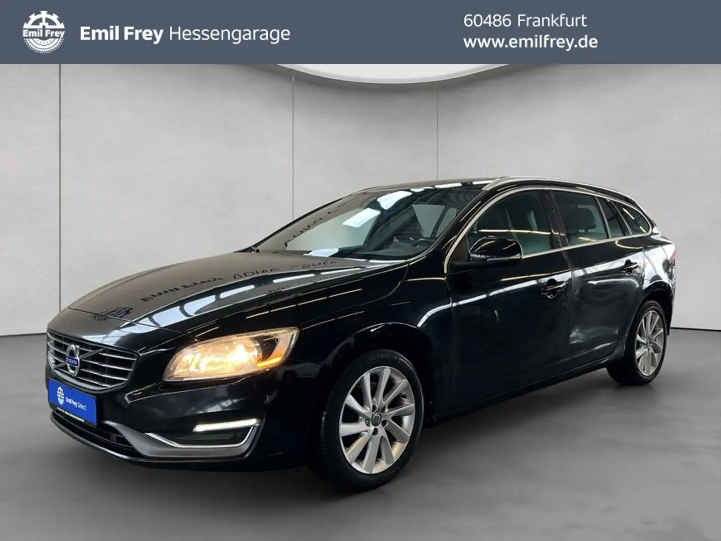 Volvo V60 D5 Summum Leder Navi Multimedia Einparkhilfe v Noir - 1