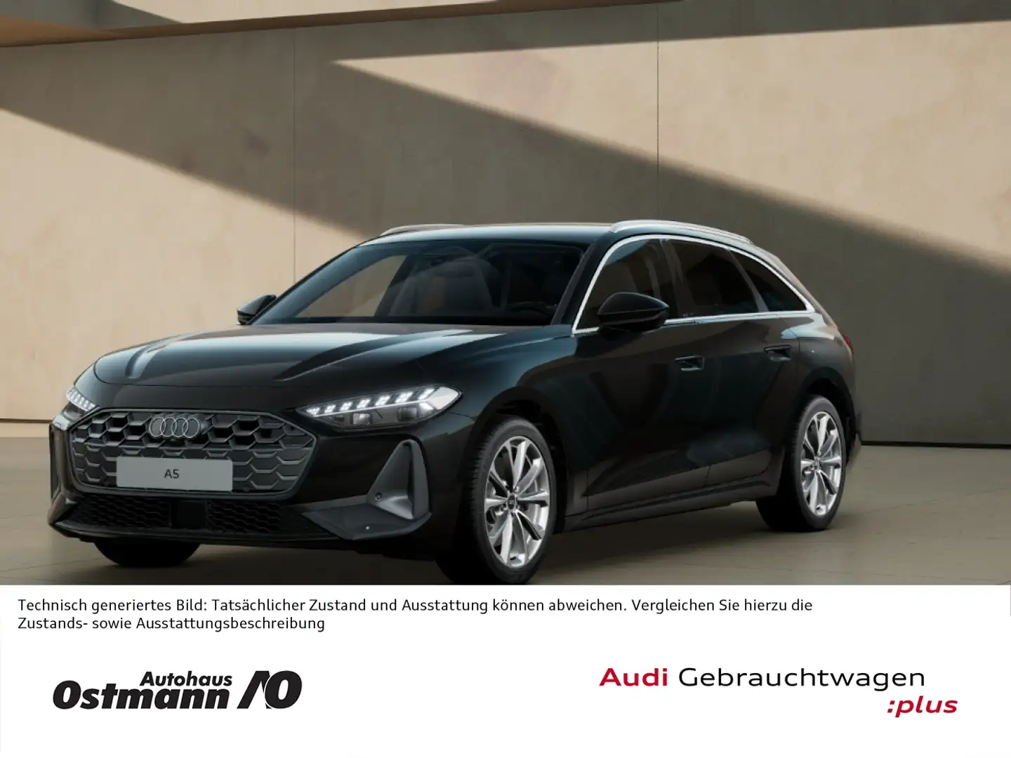 Audi A5 2.0 Avant TDI AHK Memory RFK Navi ACC CarPlay Schwarz - 1
