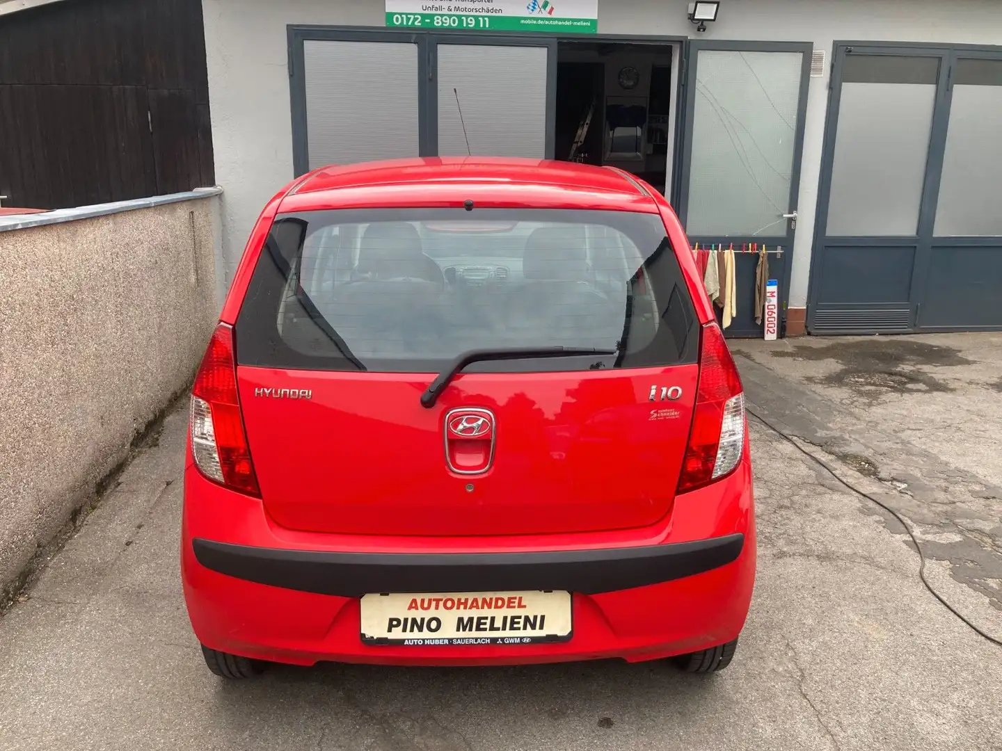 Hyundai i10 Classic Klima Rouge - 2