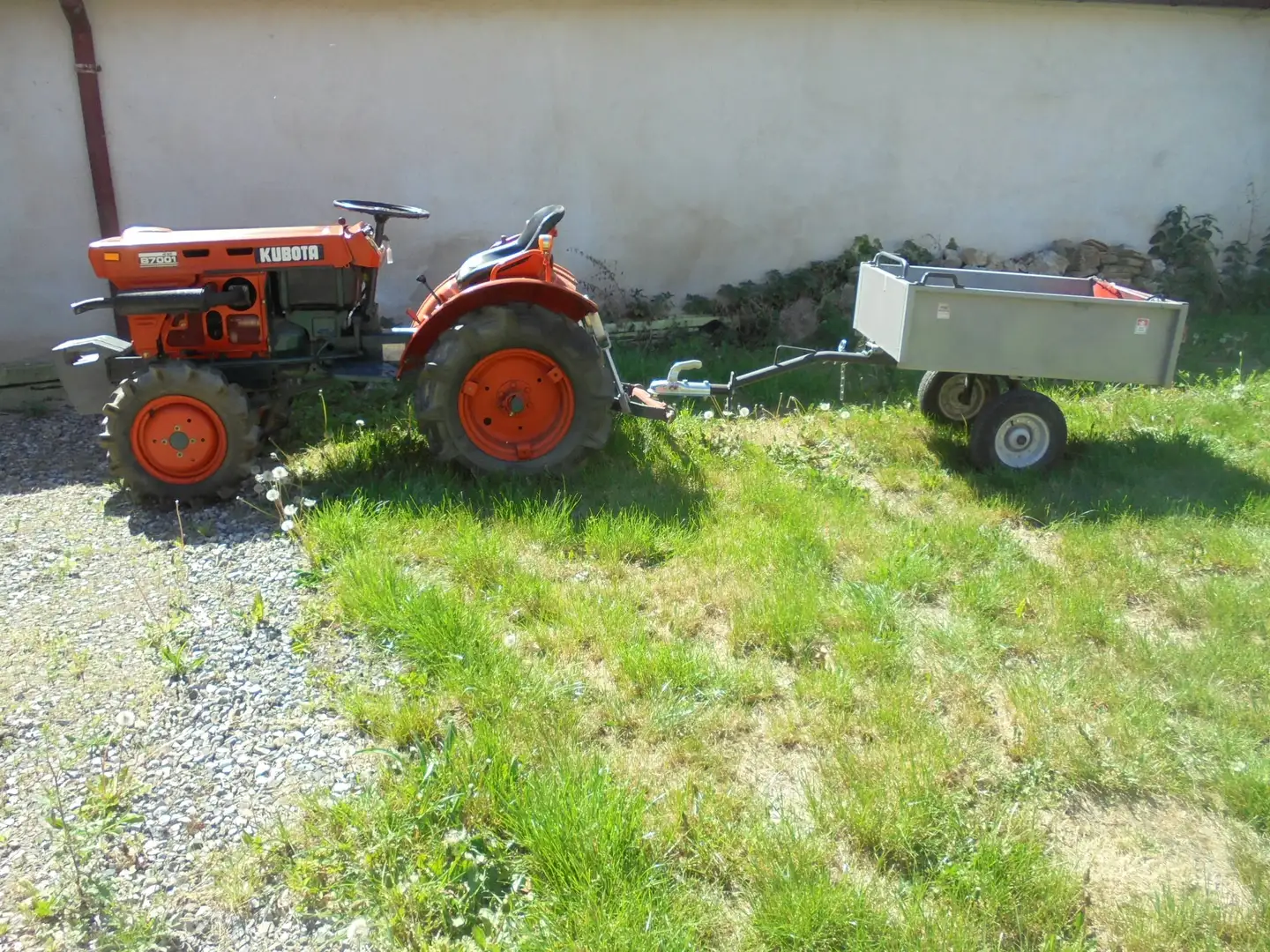 Trucks-Lkw Hanomag Kubota Orange - 2