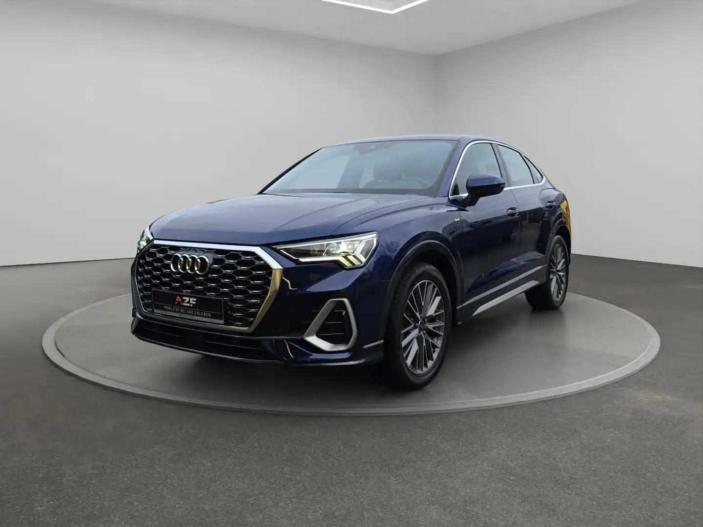 Audi Q3 35 TDI S-tronic S line LED+PANO+SPO Blau - 2