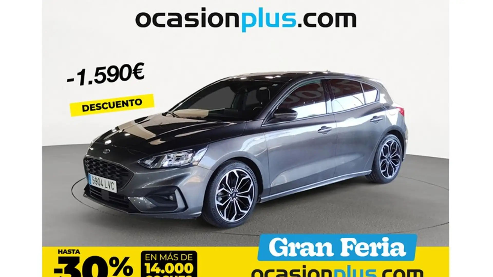 Ford Focus 1.0 Ecoboost MHEV ST Line X 125 Gris - 1