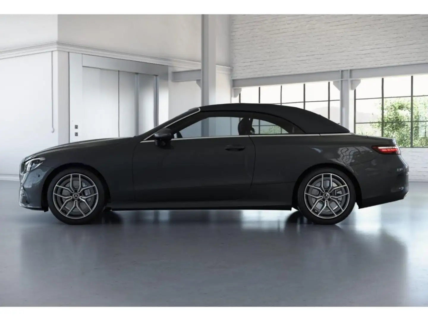 Mercedes-Benz E 300 d 4MATIC Cabriolet AMG MBUX Ambiente LED Gris - 2