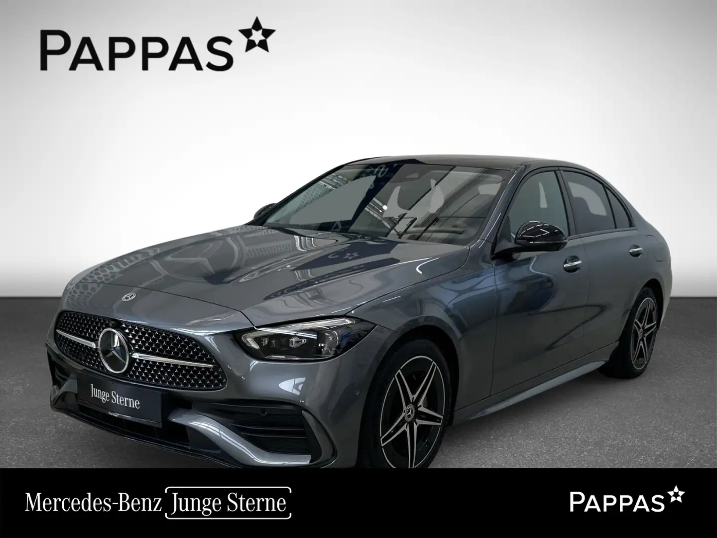 Mercedes-Benz C 300 de 4MATIC Totw LED Distr PTS Navi Pano HUD Grau - 1