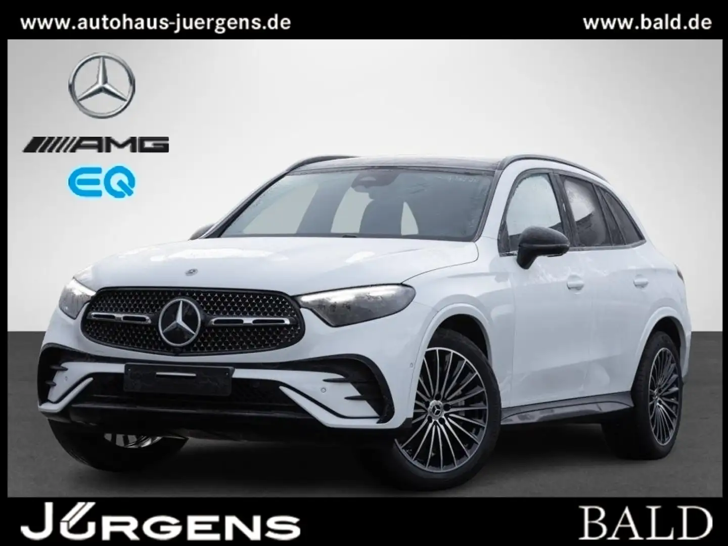 Mercedes-Benz GLC 300 4M AMG/Digital/Pano/AHK/360/Totw/Night Weiß - 1