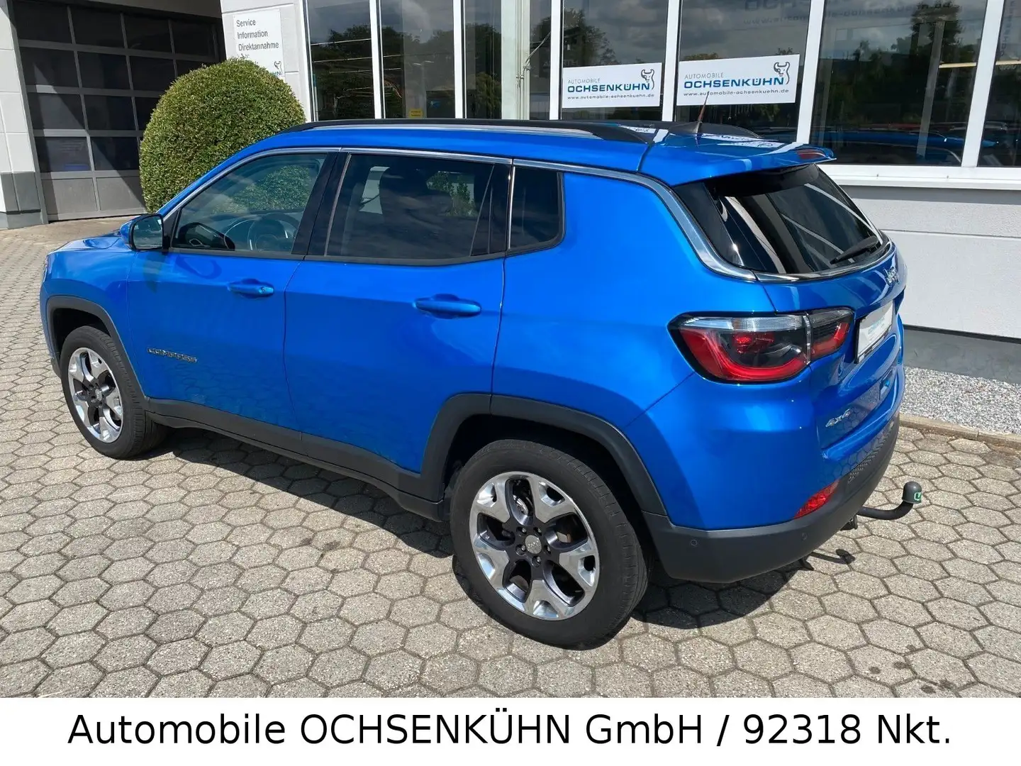 Jeep Compass 1.4 Limited 4x4 / Bi-Xen., Kamera, Nav. Blauw - 2