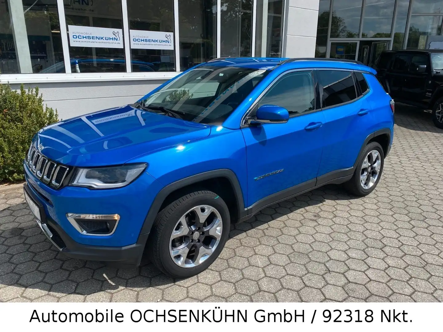 Jeep Compass 1.4 Limited 4x4 / Bi-Xen., Kamera, Nav. Blauw - 1