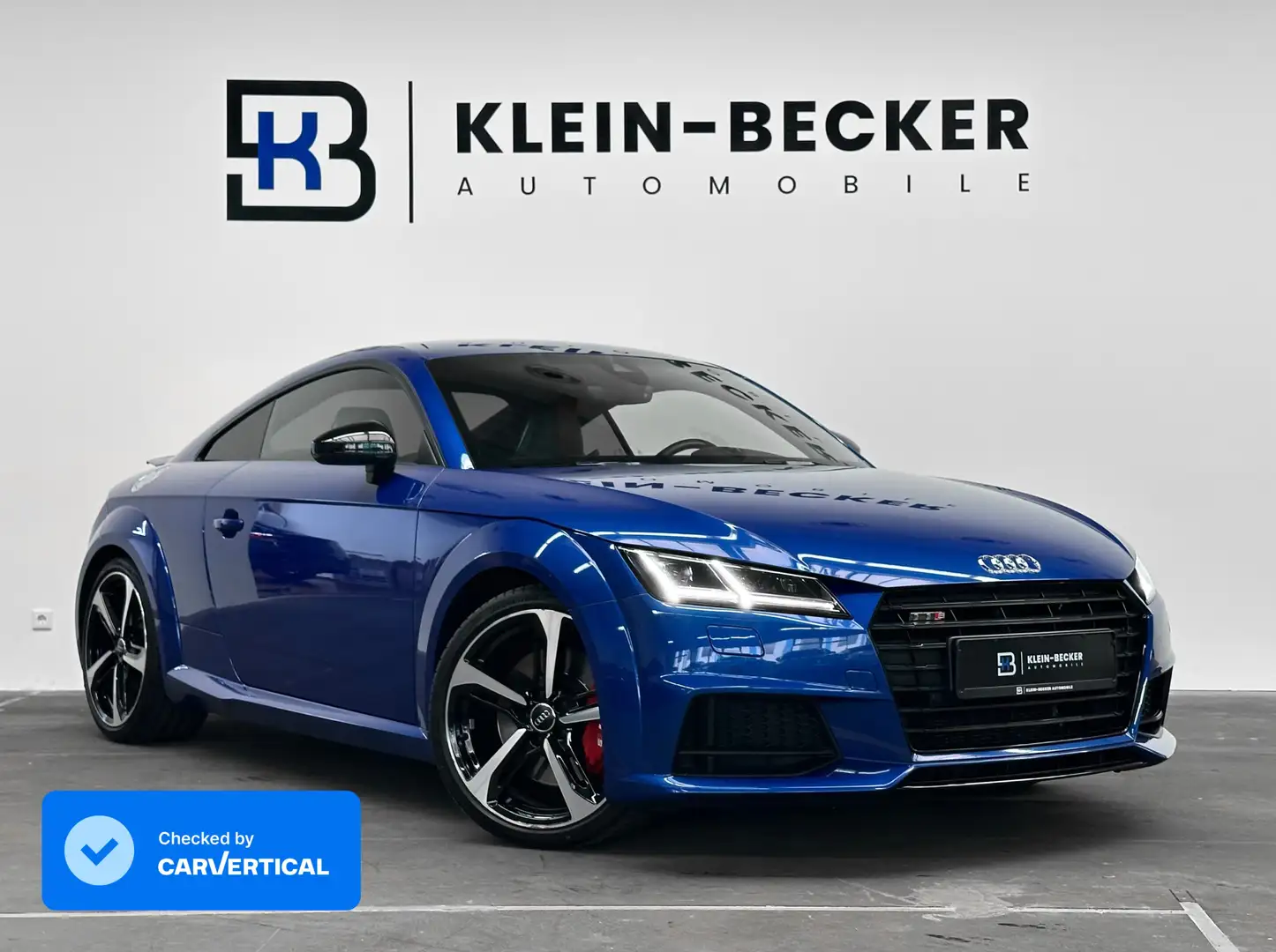 Audi TTS Coupe S-Tr. q. *Virtual*B&O*Raute*Leder*Spur Blau - 1