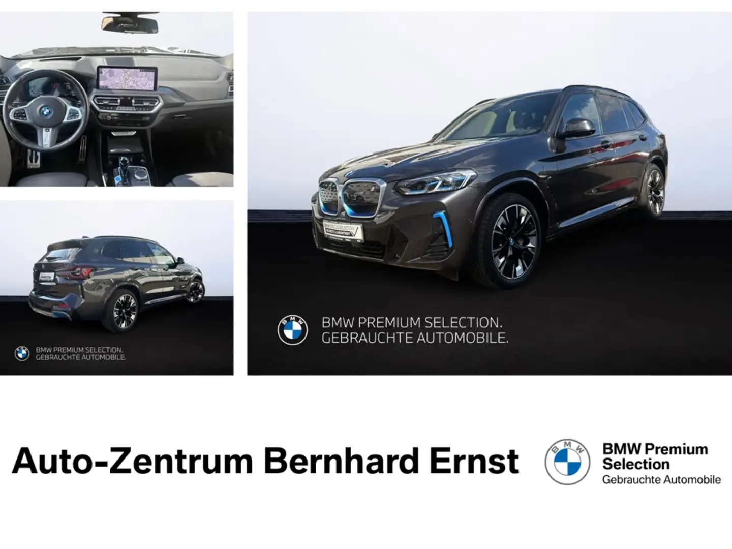 BMW iX3 ix3 M Sportpaket AHK Pano h&k Head-Up DAB h&k Gris - 1