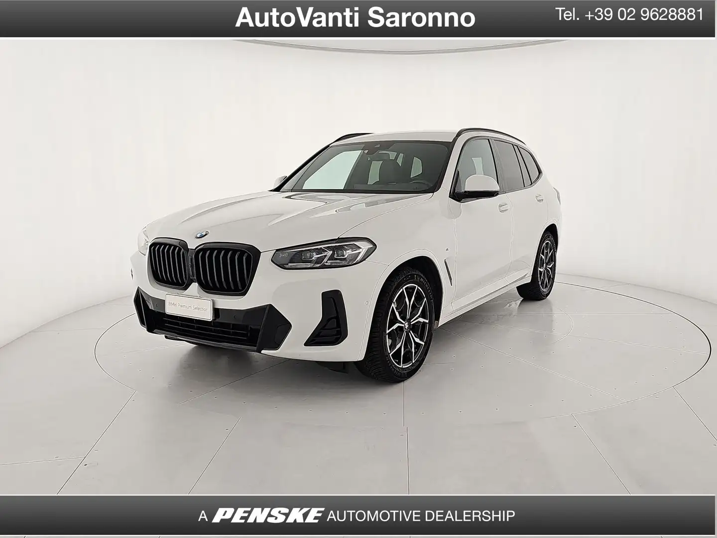 BMW X3 X3 xDrive20d 48V Msport Blanc - 1