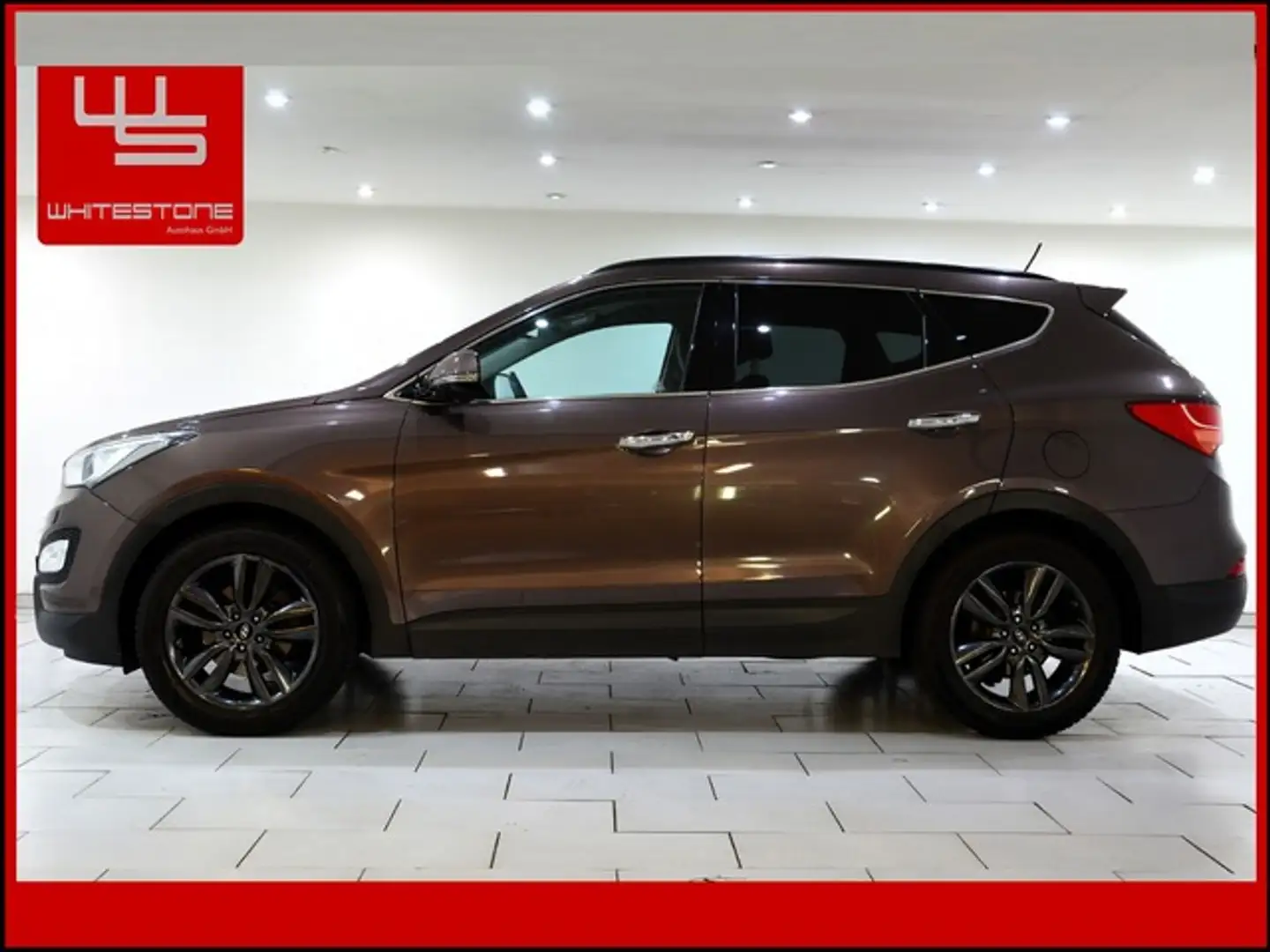 Hyundai SANTA FE Santa Fe Premium 4WD Aut/Nav/Leder/LED/R.Cam/AHK Hnědá - 1