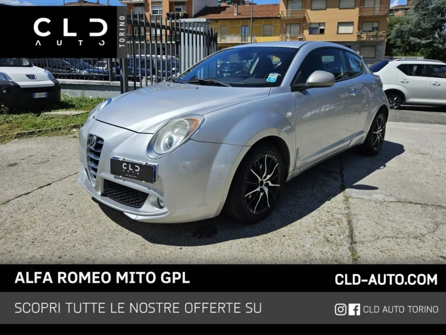 Alfa Romeo MiTo 1.4 T 120 CV GPL Gris - 1