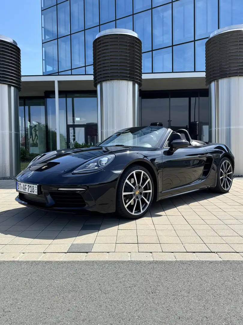 Porsche Boxster 718 | TÜV neu | Service neu Černá - 1