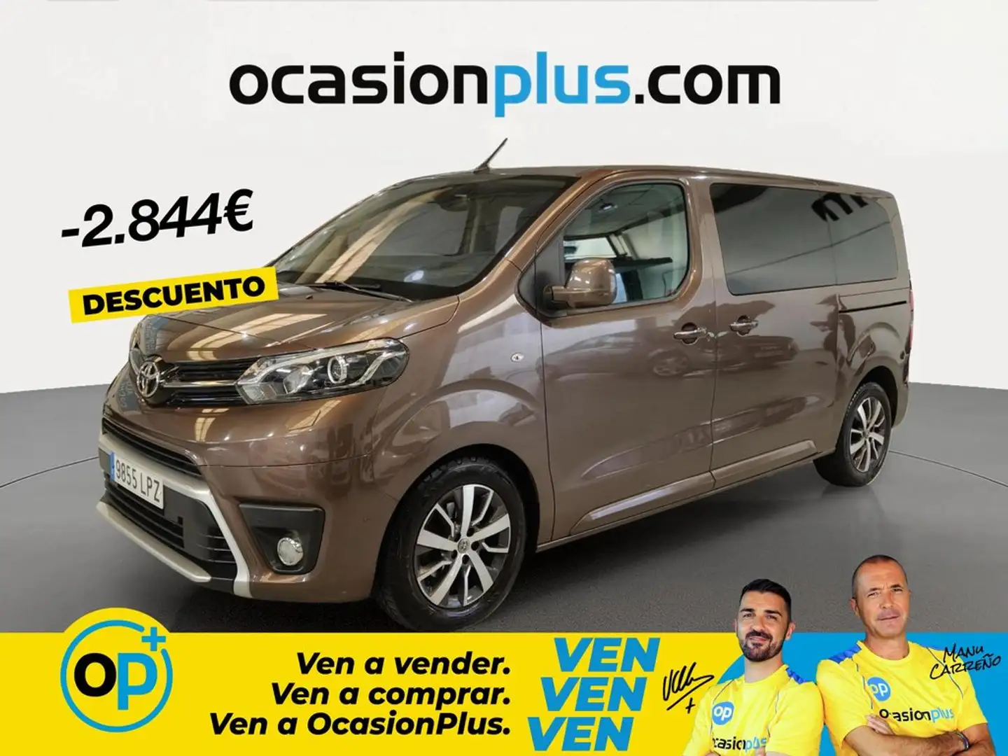 Toyota Proace Family L1 2.0D 8pl. Advance Aut. 140 Marrón - 1