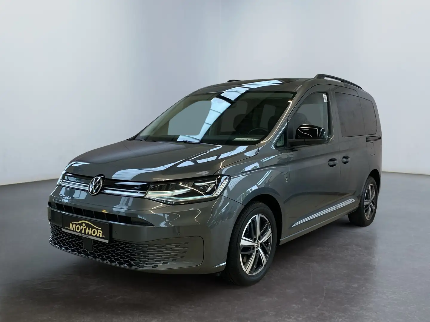 Volkswagen Caddy Move 2.0 TDI AHK Panorama ACC LED Sitzheiz Grau - 2