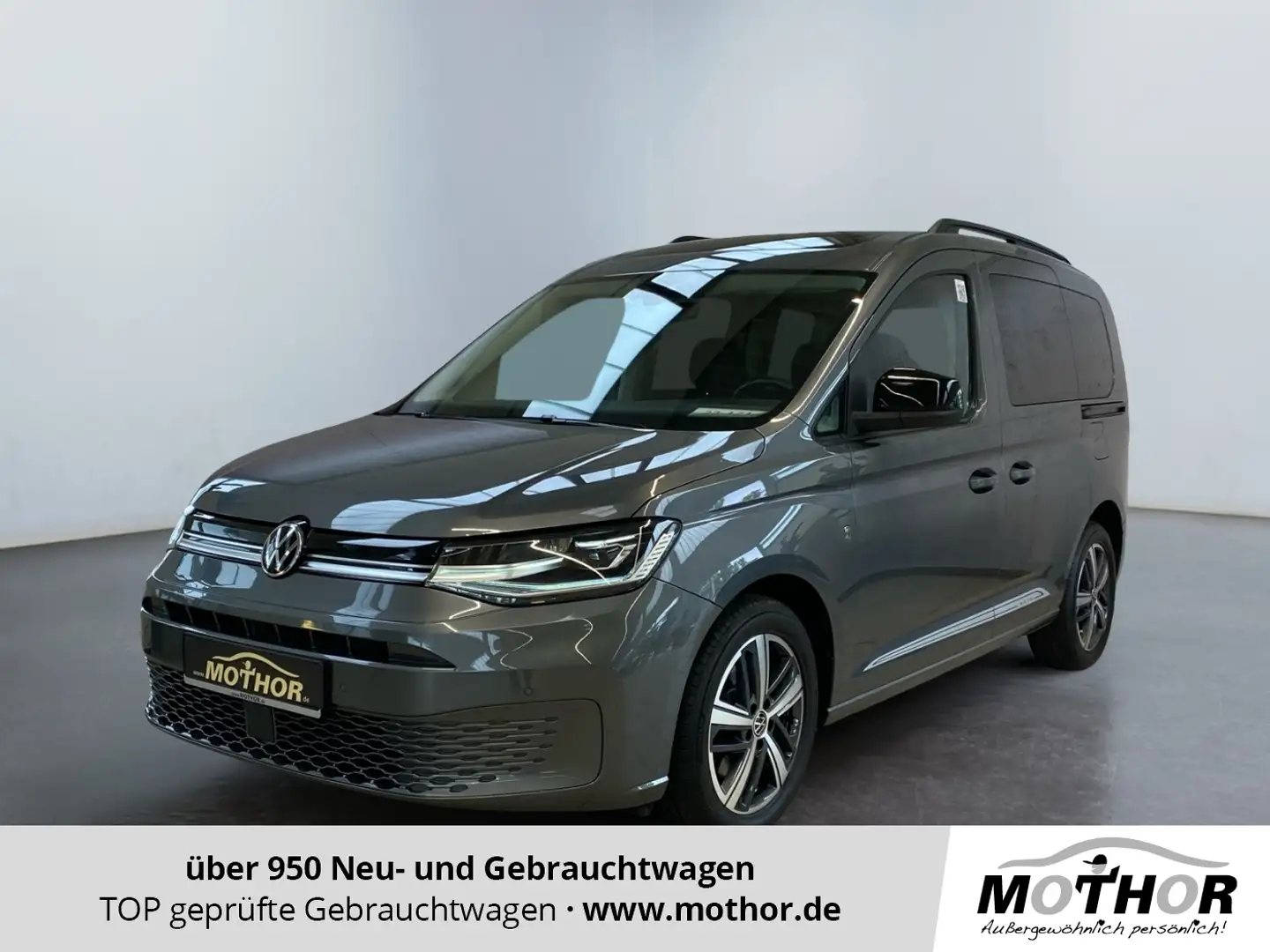 Volkswagen Caddy Move 2.0 TDI AHK Panorama ACC LED Sitzheiz Grigio - 1