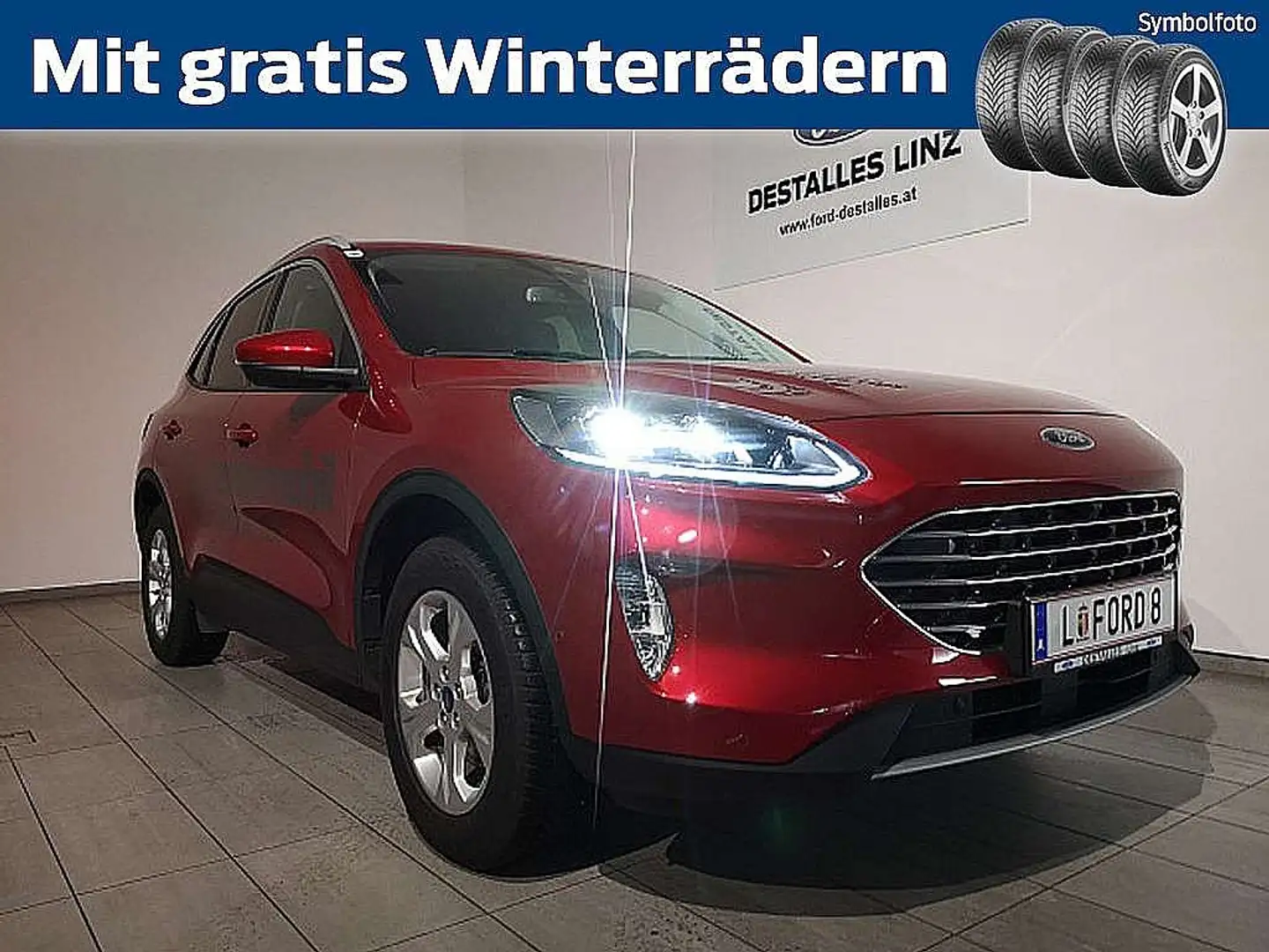 Ford Kuga 2,5 Duratec FHEV AWD Titanium Aut.*ALLRAD* Rot - 1