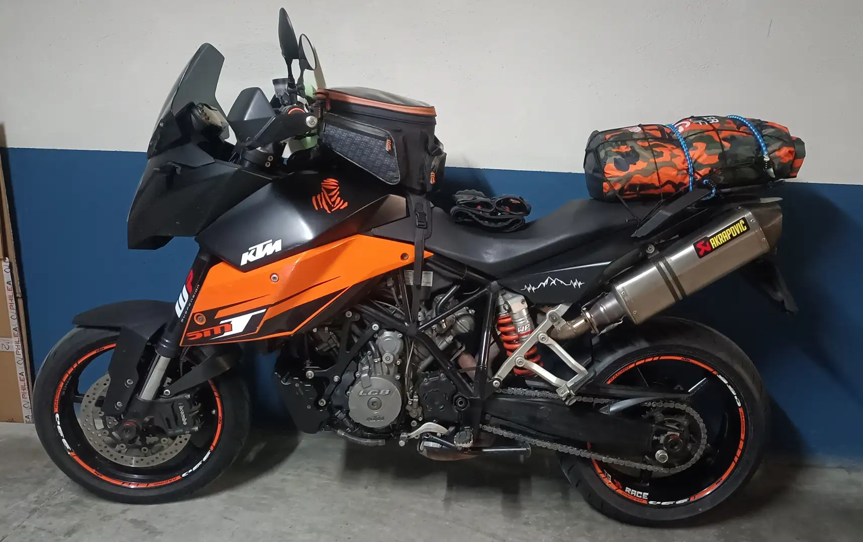 KTM 990 Supermoto SMT Narancs - 2