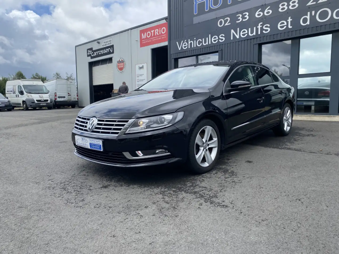 Volkswagen CC 1.4 TSI 150CH BLUEMOTION TECHNOLOGY CARAT DSG7 Zwart - 1