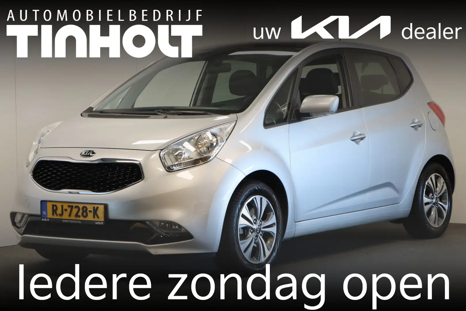 Kia Venga 1.6 CVVT Summer Edition Automaat Trekhaak Gris - 1