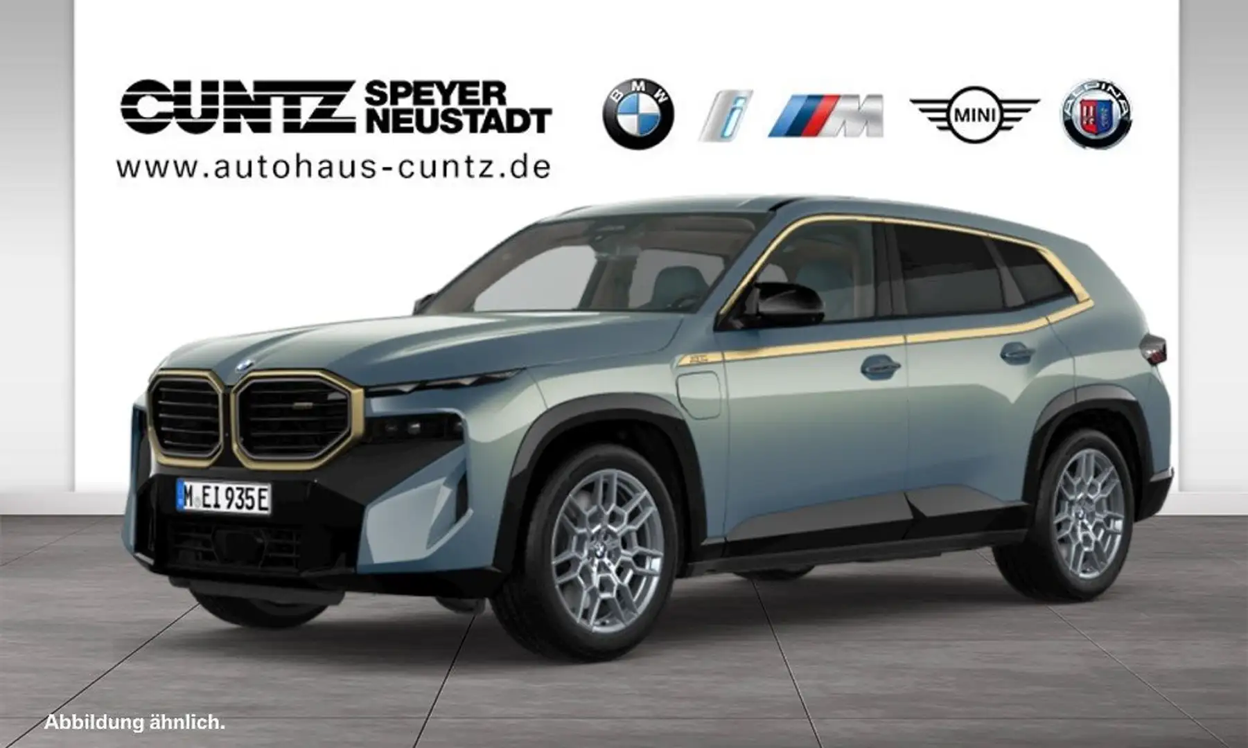 BMW XM Drive-Parkassist 360°Kam. Anhängerk. Bowers&Willki Grün - 2