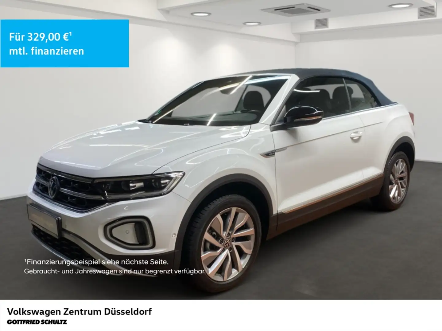Volkswagen T-Roc Cabriolet 1.5 TSI DSG Move Rückfahrkamera Weiß - 1