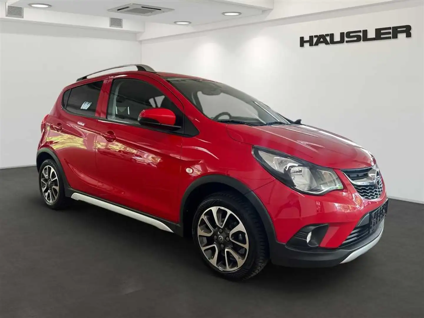 Opel Karl 1.0*Rocks*Klima*SHZ*Parkhilfe* Rojo - 2