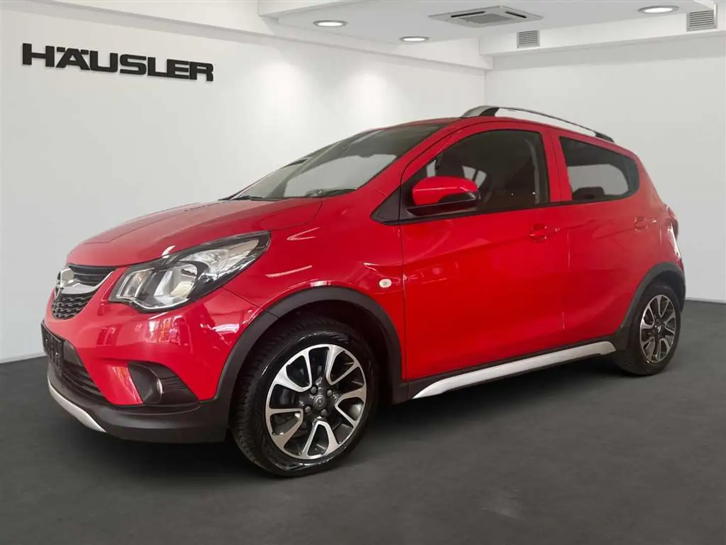 Opel Karl 1.0*Rocks*Klima*SHZ*Parkhilfe* Rojo - 1