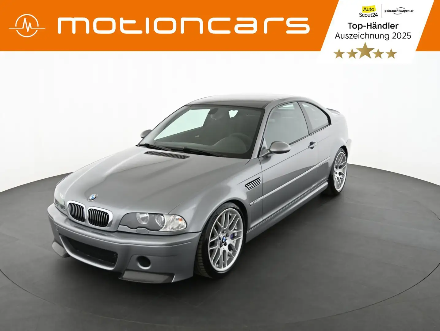 BMW M3 Coupe CSL Turbo EXP € 77.480,- Silber - 1