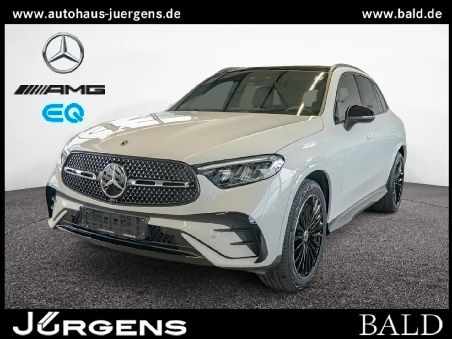 Mercedes-Benz GLC 300 d 4MATIC AMG-Sport/Pano/Burm/AHK/Night/Distr Weiß - 1