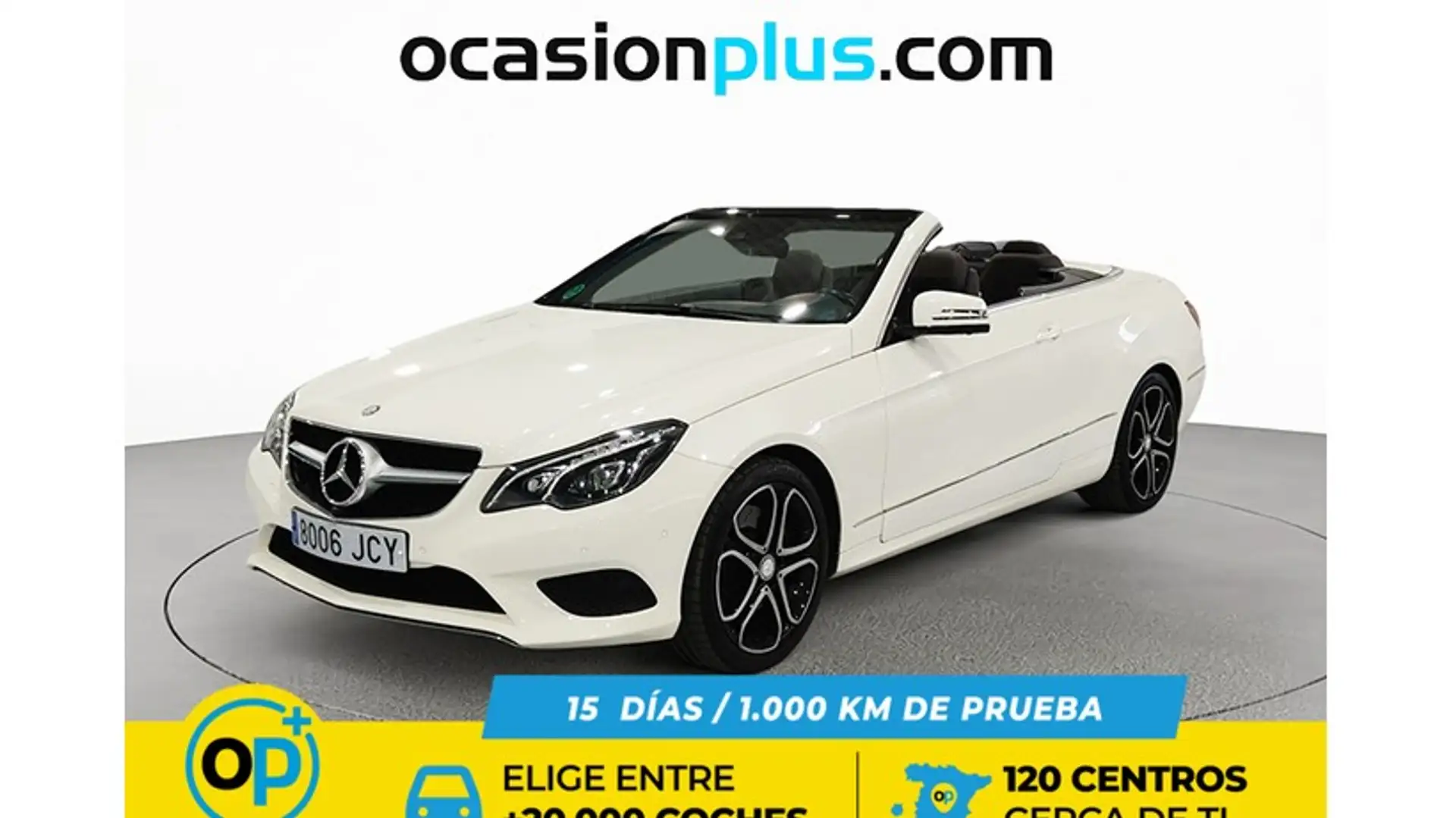 Mercedes-Benz E 400 Cabrio Aut. Blanco - 1