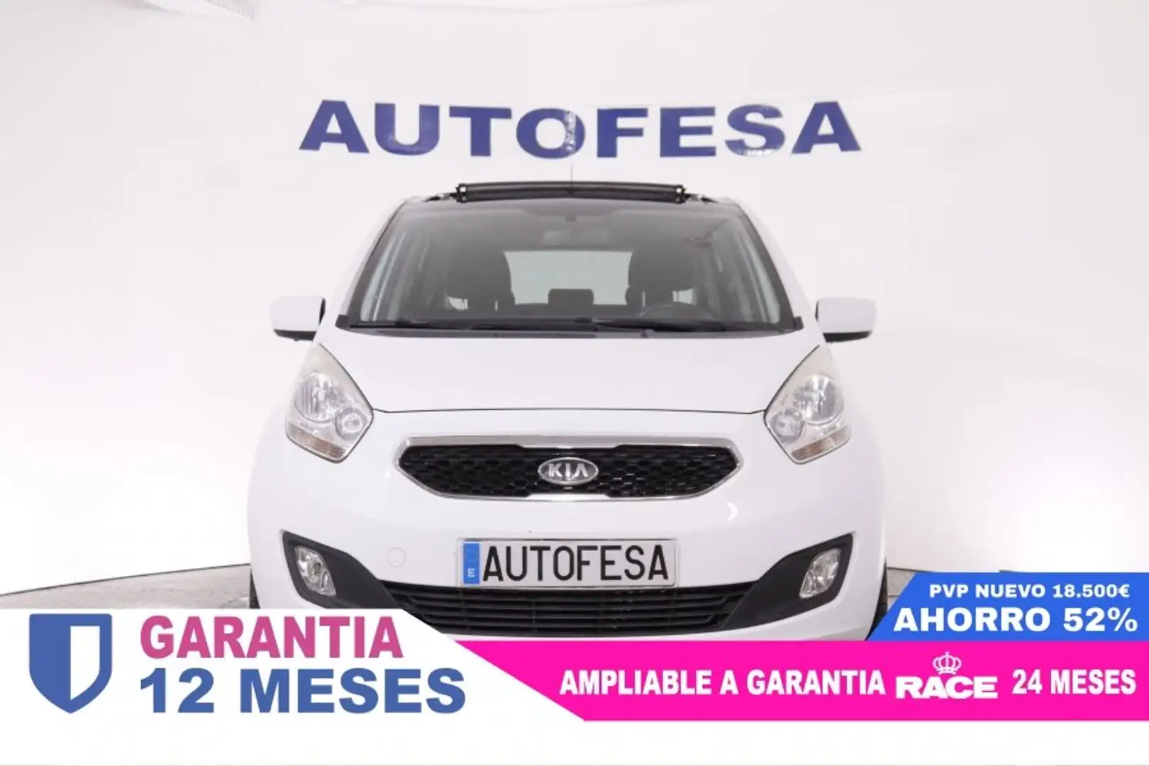 Kia Venga 1.6CRDI 115CV 5P #TECHO ELEC PANORAMICO, PARKTRONI Blanc - 2