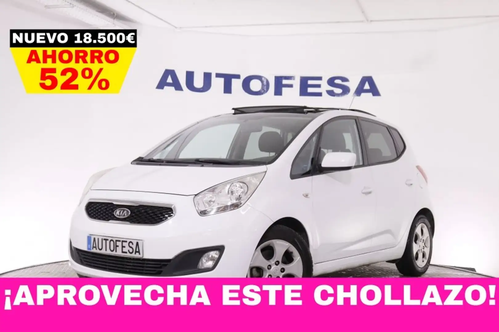 Kia Venga 1.6CRDI 115CV 5P #TECHO ELEC PANORAMICO, PARKTRONI Blanc - 1