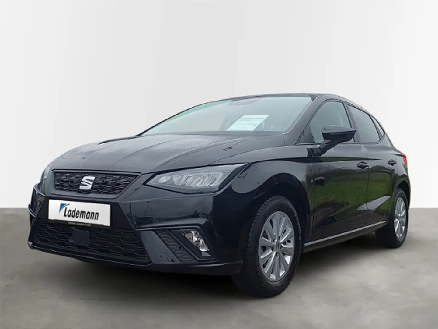 SEAT Ibiza 1.0 TSI STYLE LED+NAVI+ACC+CLIMAT.+SITZHZG Zwart - 2
